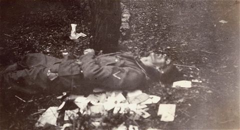 SS guard killed at Dachau